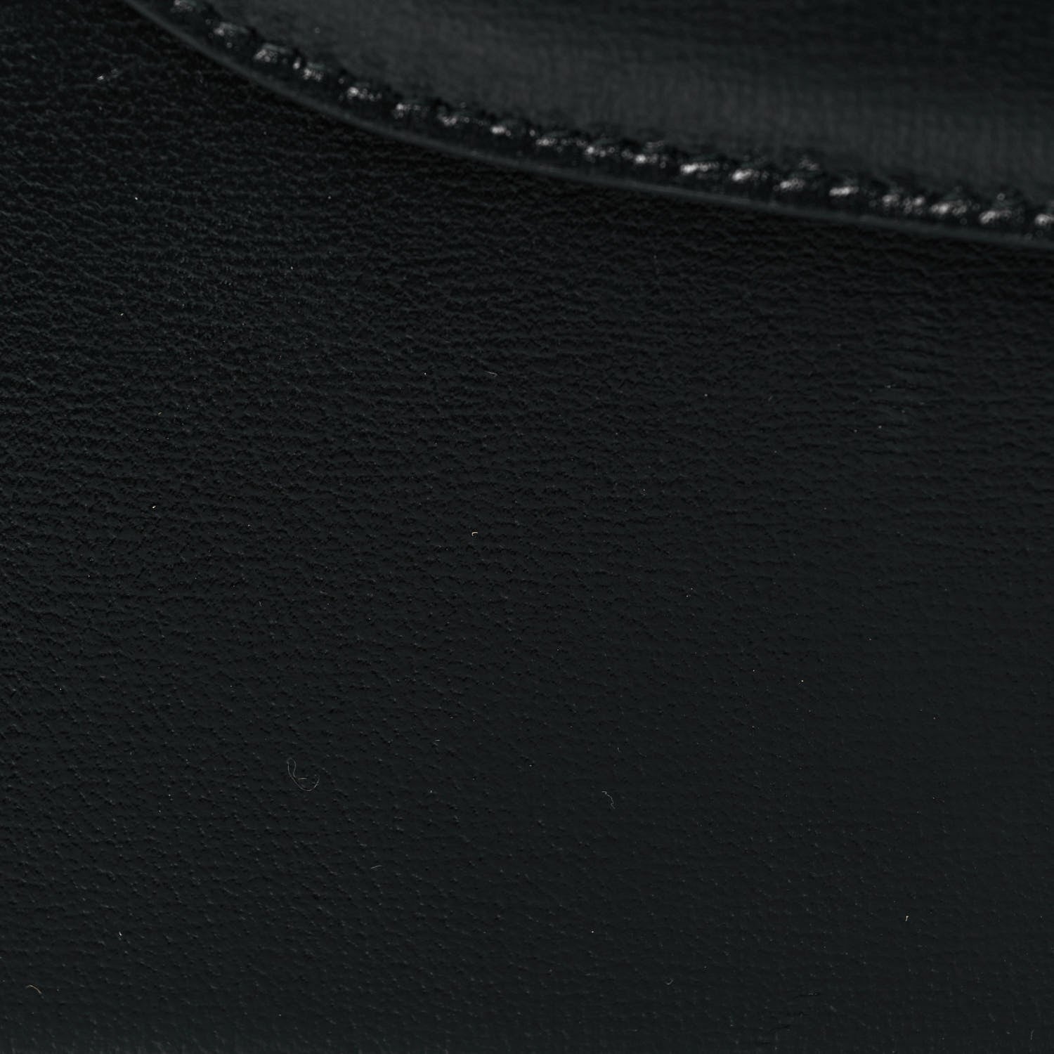 Gucci Textured Calfskin Medium Torchon GG Ring Shoulder Bag Black 14 of 18