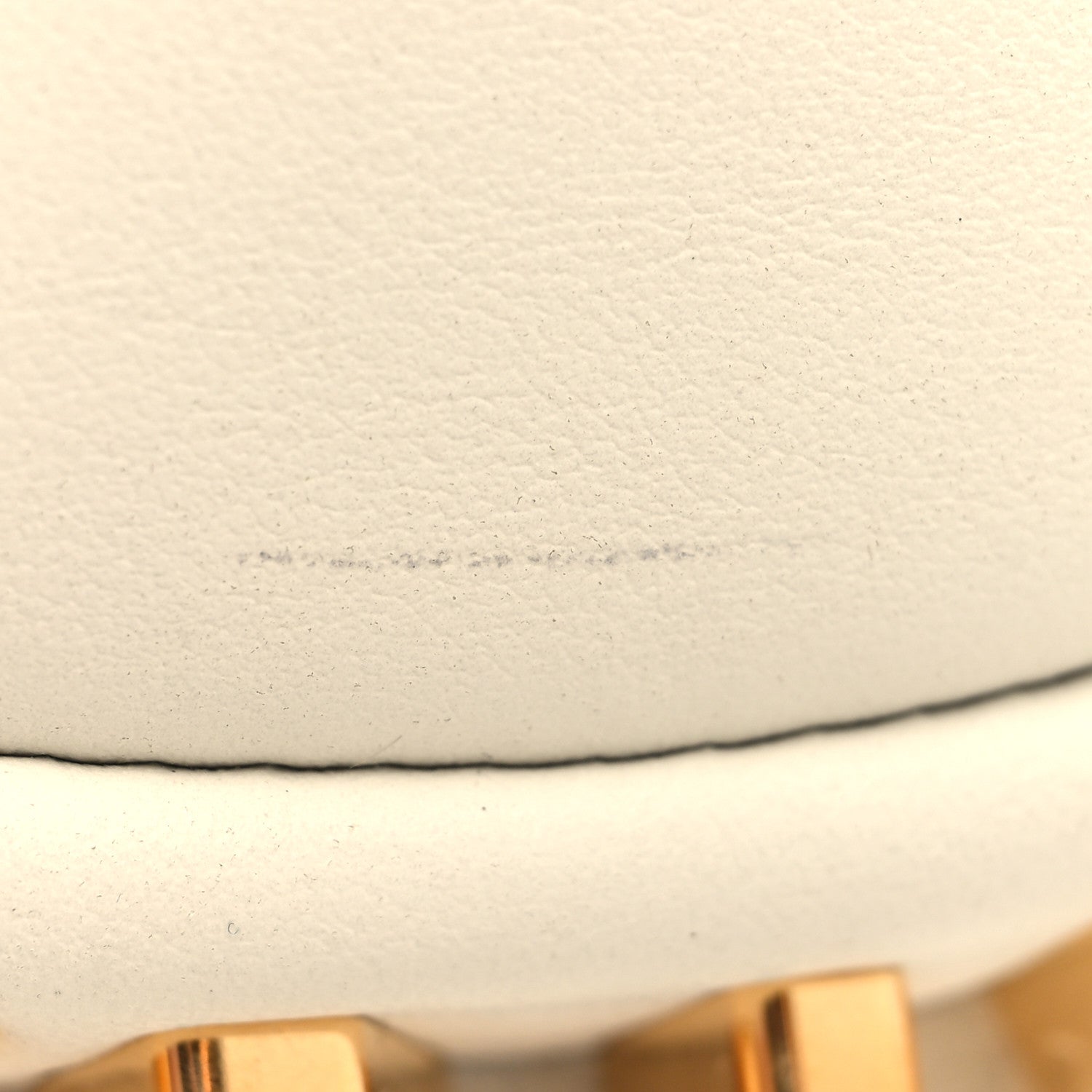 Fendi Vitello Grace Matte Nano Fendigraphy Hobo Charm White Ice 11 of 11