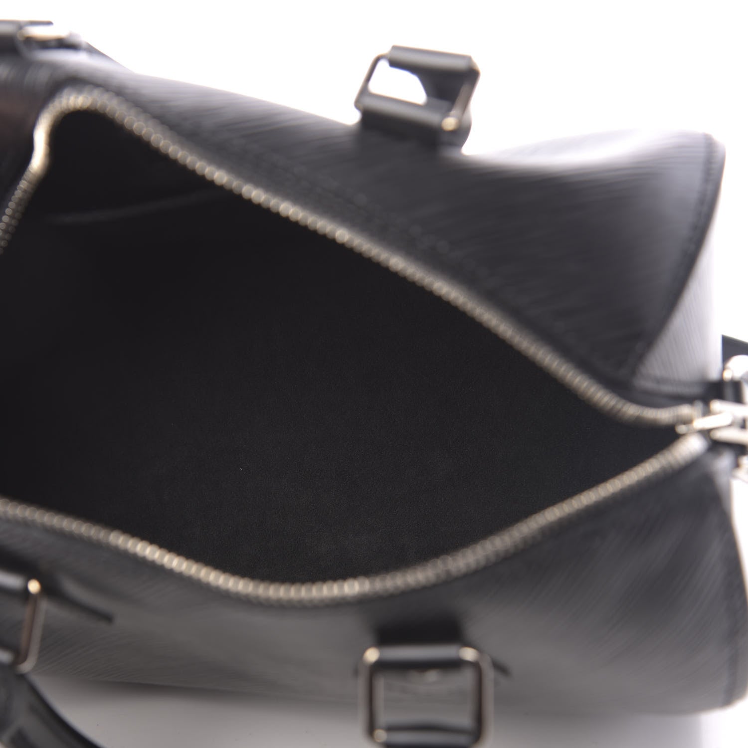 Louis Vuitton Epi Speedy Bandouliere 25 Black 6 of 13