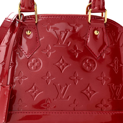 Louis Vuitton Vernis Alma BB Pomme D'Amour 7 of 10
