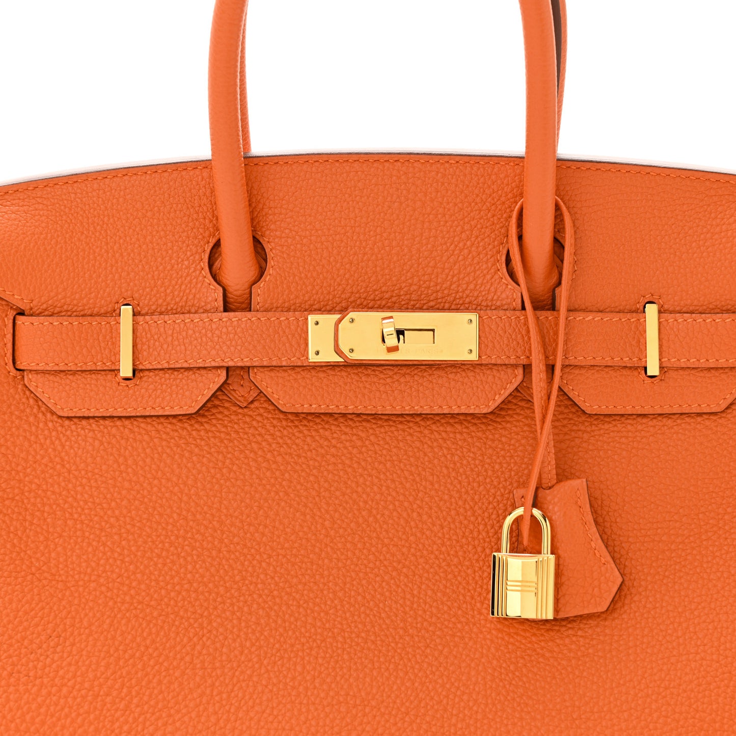 Togo Birkin 30 Orange