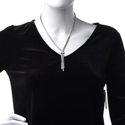 David Yurman Sterling Silver Diamond Pave Confetti Drop Necklace 2 of 7