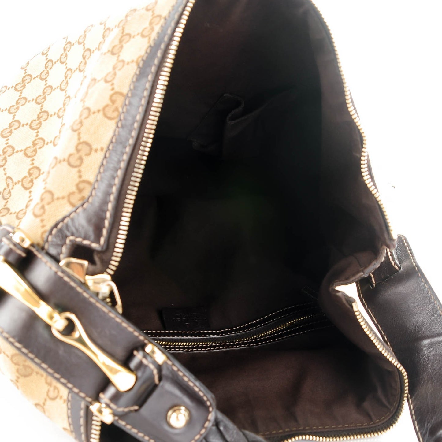 Monogram Medium Pelham Hobo Dark Brown