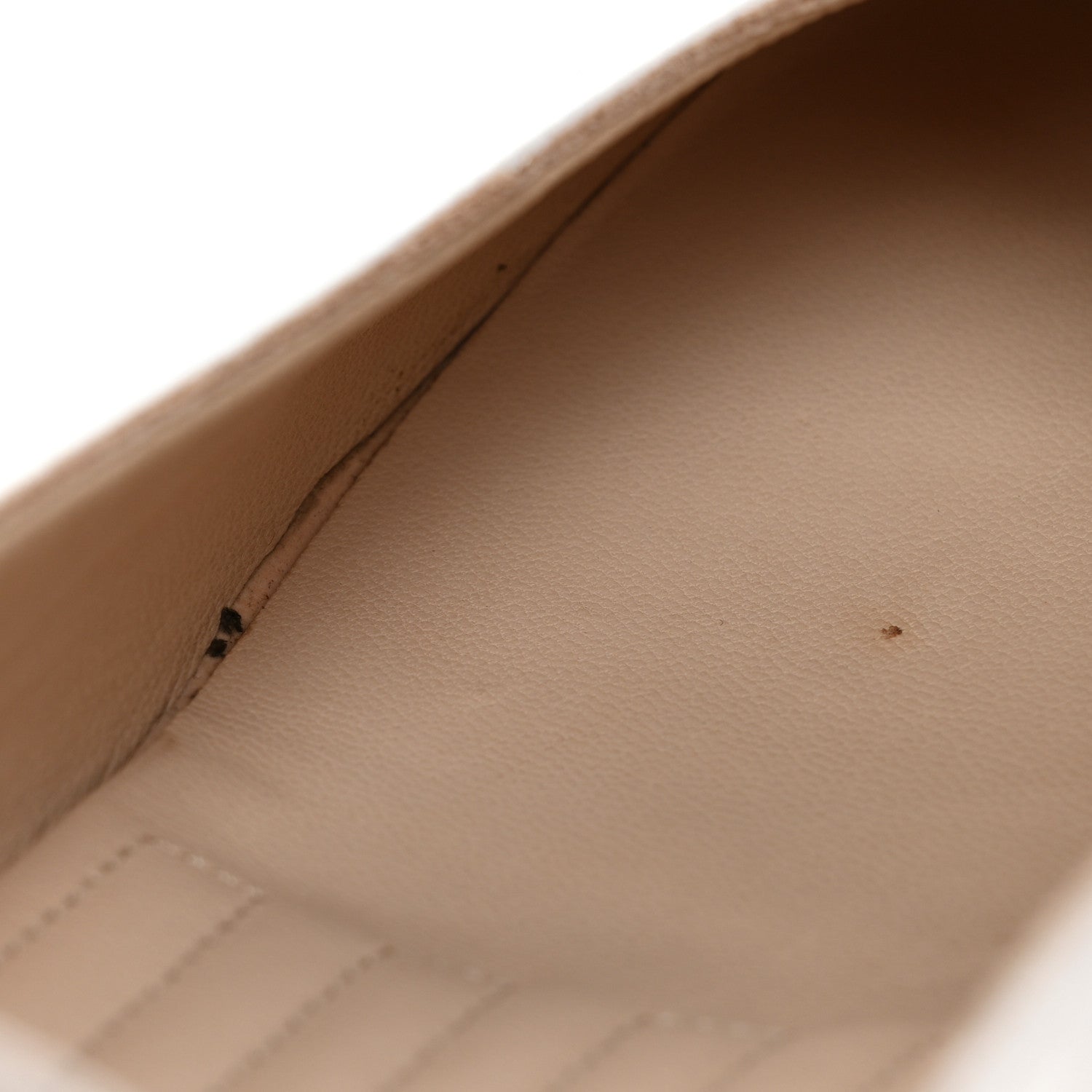 Chanel Satin Cap Toe Ballerina Ankle Wrap Flats 40 White Beige 11 of 13