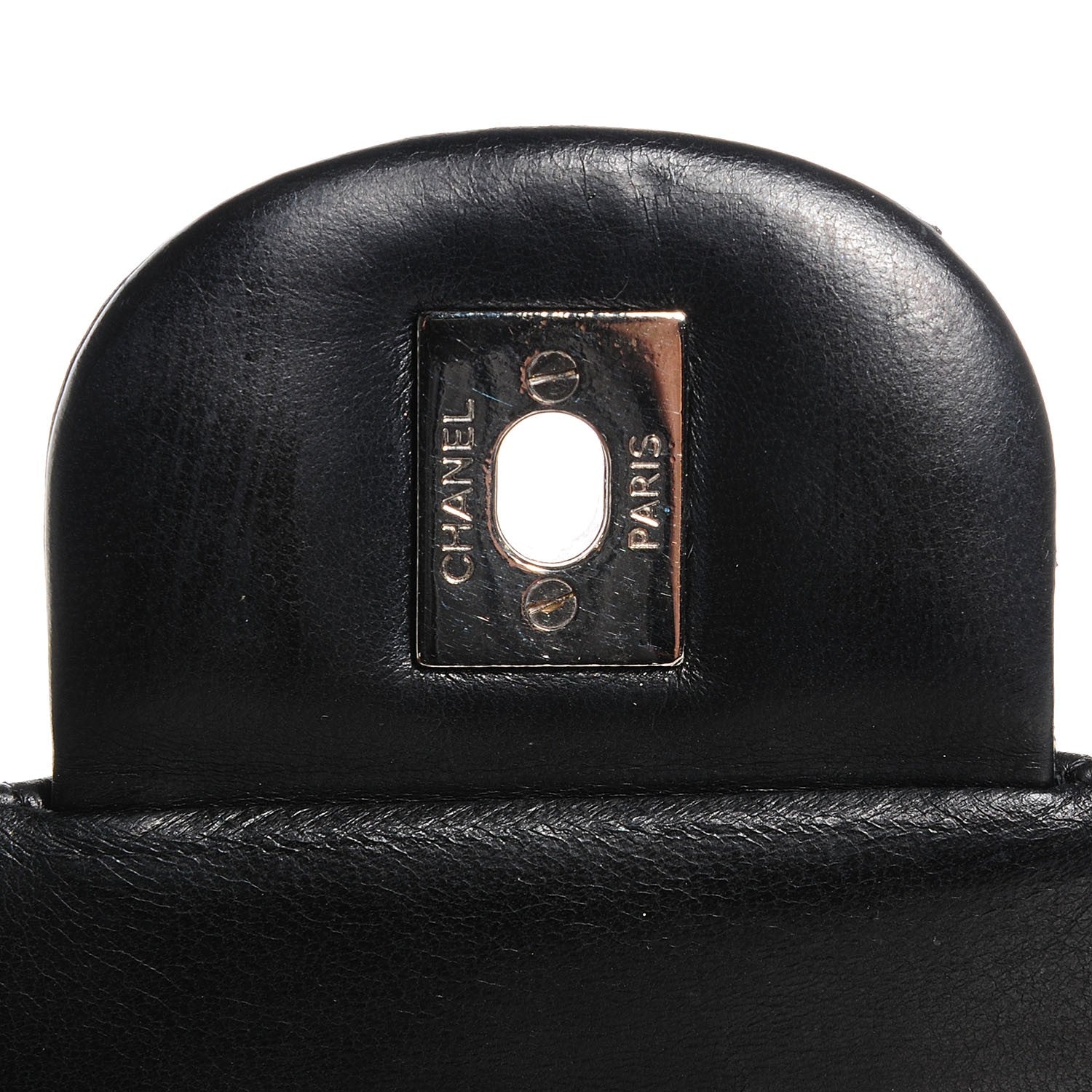 Chanel Lambskin Quilted Jumbo Single Flap Black 5 of 8