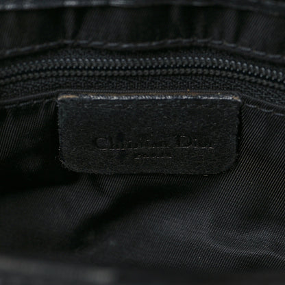 Christian Dior Shiny Goatskin Saddle Bag Black 6 of 7