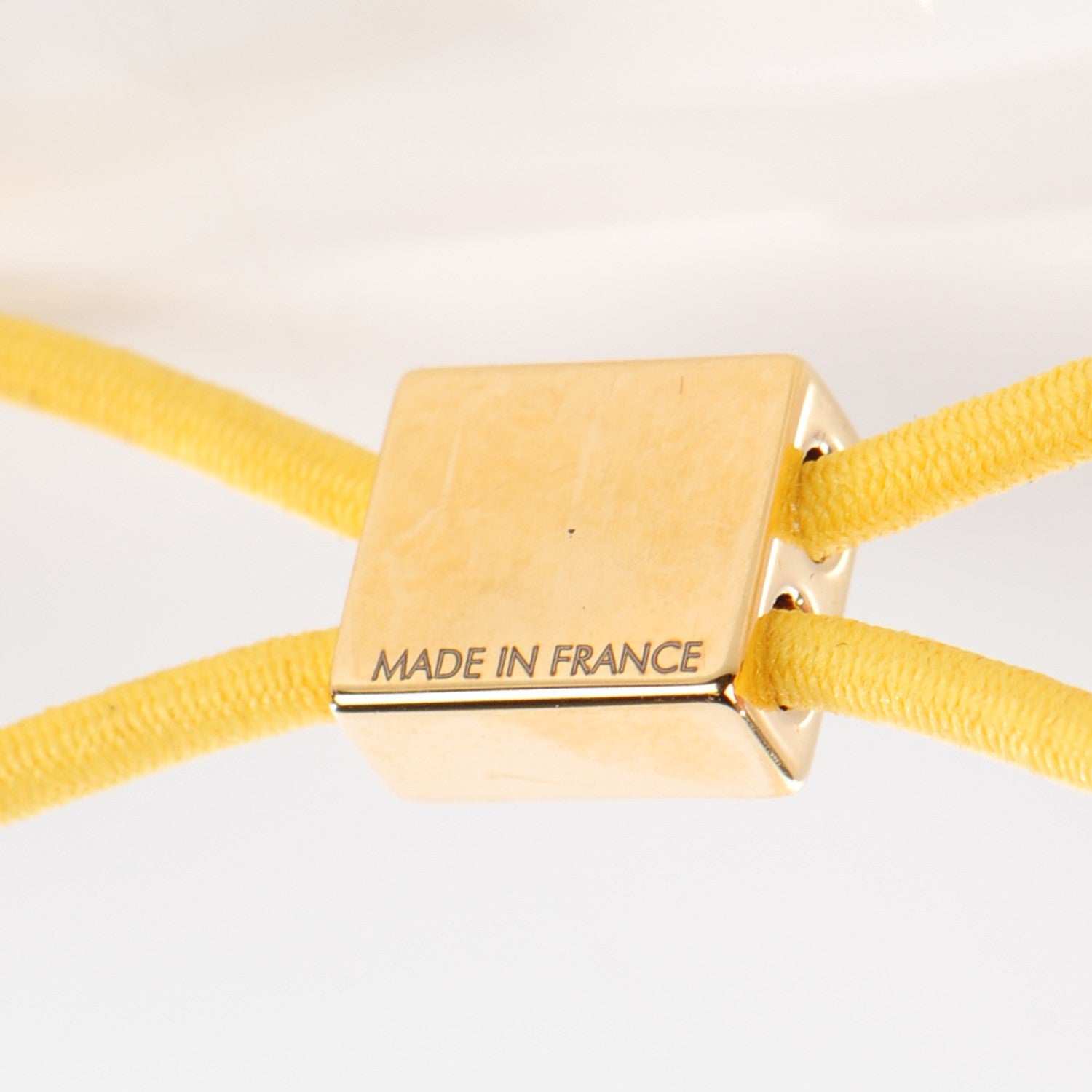 Louis Vuitton Swarovski Crystal Resin Inclusion Hair Cubes Yellow 3 of 4
