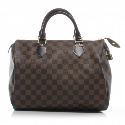 Louis Vuitton Damier Ebene Speedy 30 1 of 7