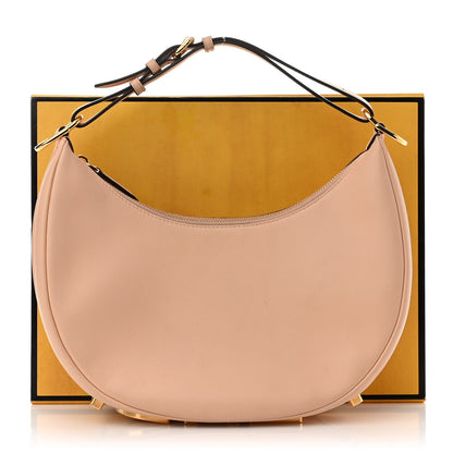 Fendi Vitello Grace Matte Small Fendigraphy Hobo Bag Light Rose 11 of 11