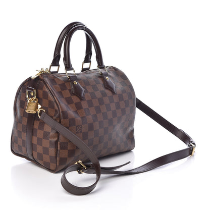 Louis Vuitton Damier Ebene Speedy Bandouliere 25 4 of 11