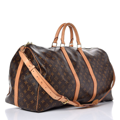 Louis Vuitton Monogram Keepall Bandouliere 55 3 of 16