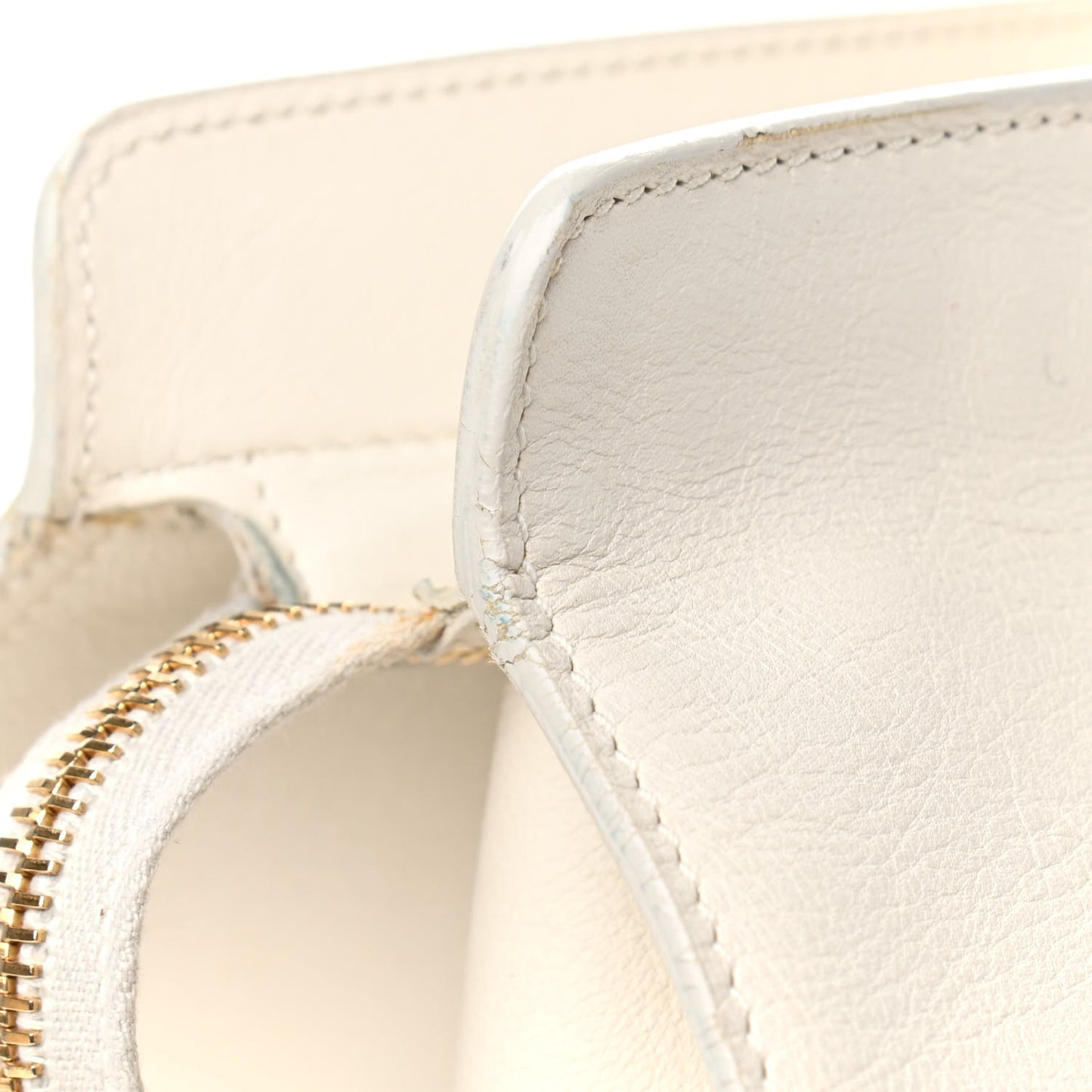 Sheepskin Large Classic Y Cabas White