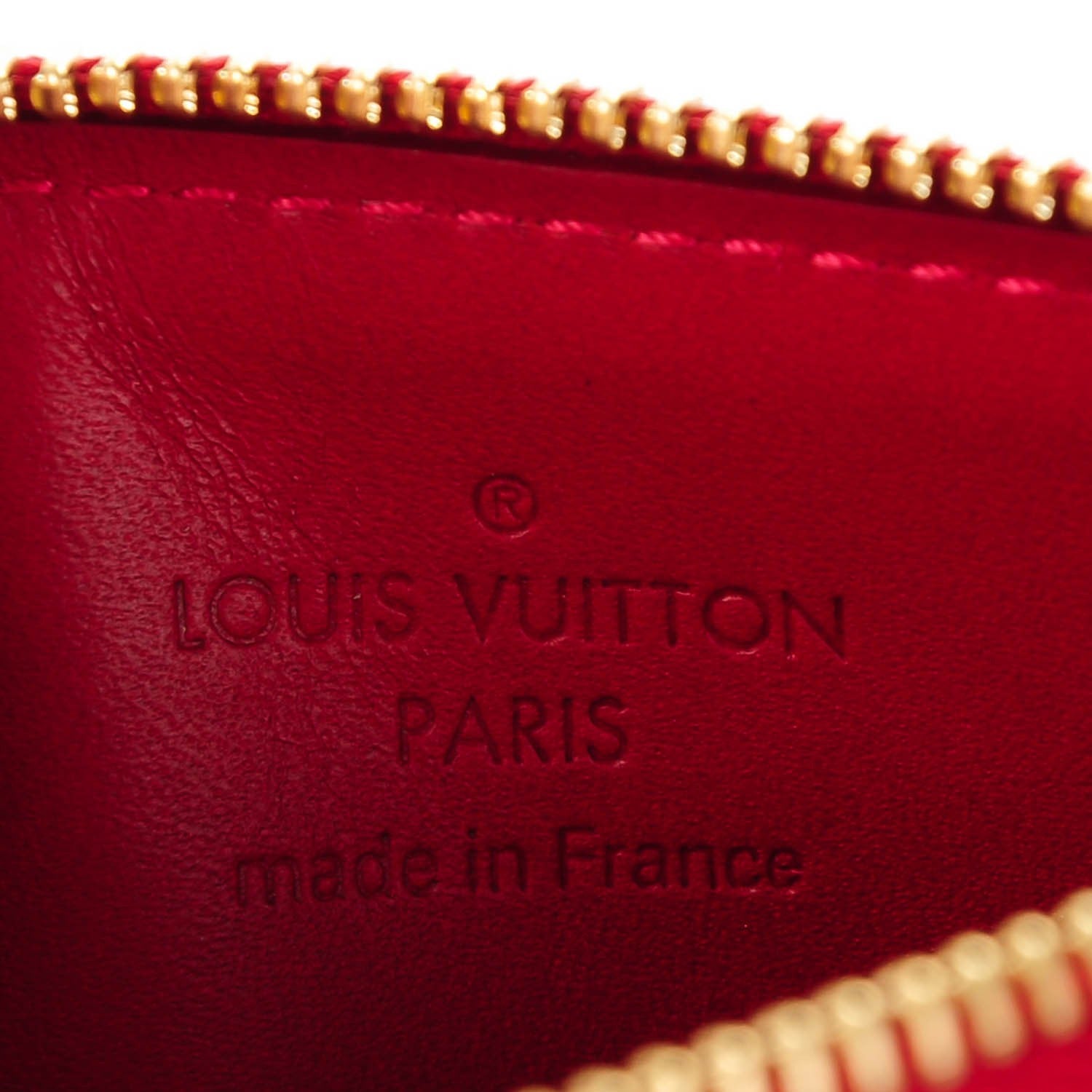 Louis Vuitton Vernis Key Pouch Pomme D'Amour 7 of 7