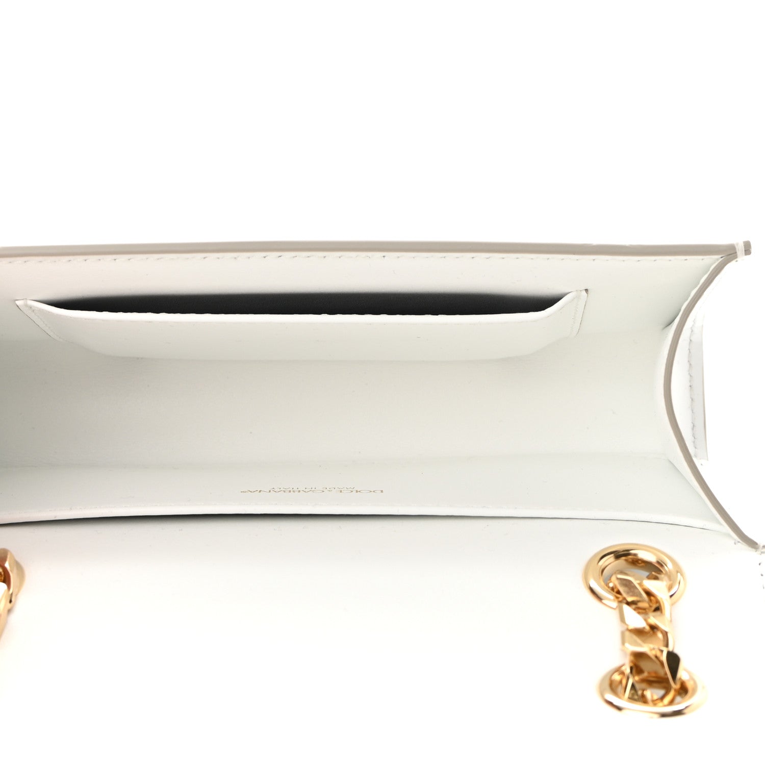 Dolce & Gabbana Patent DG Girls Phone Shoulder Bag Blanco 6 of 10