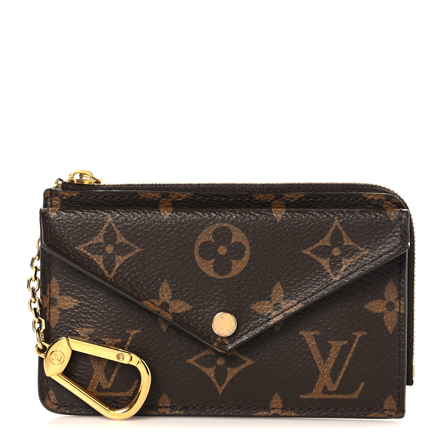 Louis Vuitton Monogram Recto Verso Card Holder Black 1 of 7