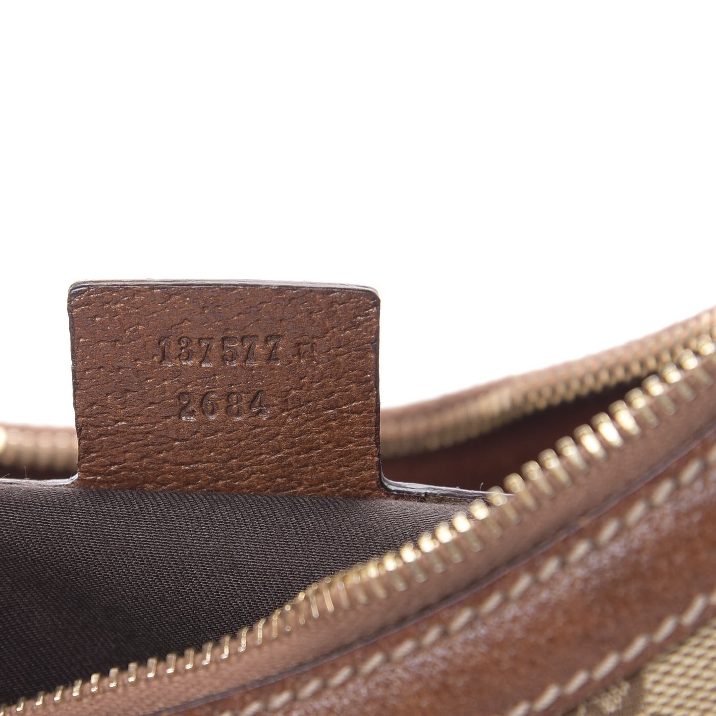 Monogram Bamboo Ring Hobo Brown