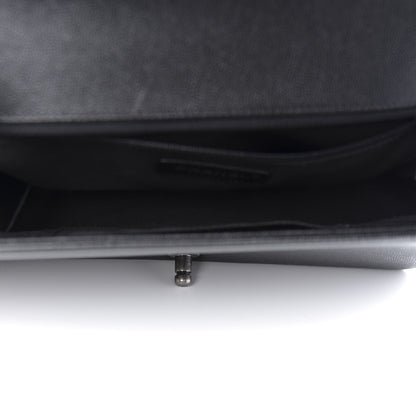 Chanel Caviar Quilted New Medium Boy Flap Black 5 of 12
