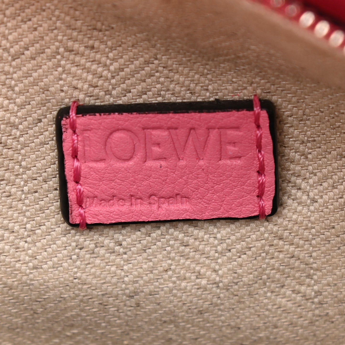 Calfskin Mini Puzzle Bag Wild Rose