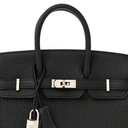 Hermes Togo Birkin 25 Black 8 of 10