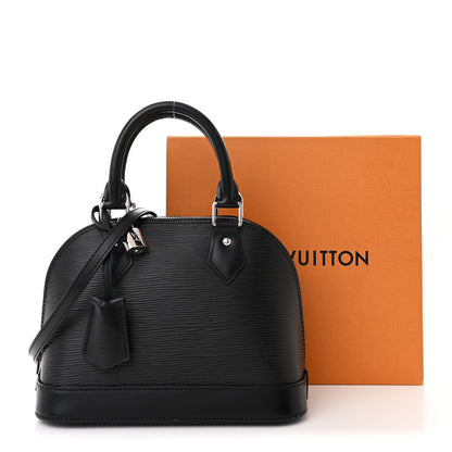 Louis Vuitton Epi Alma BB Black 11 of 11
