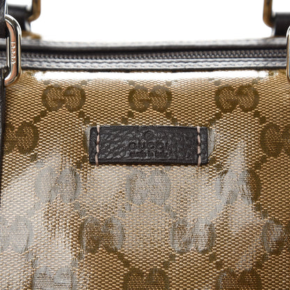 Gucci Crystal Monogram Medium Joy Boston Dark Brown 8 of 8