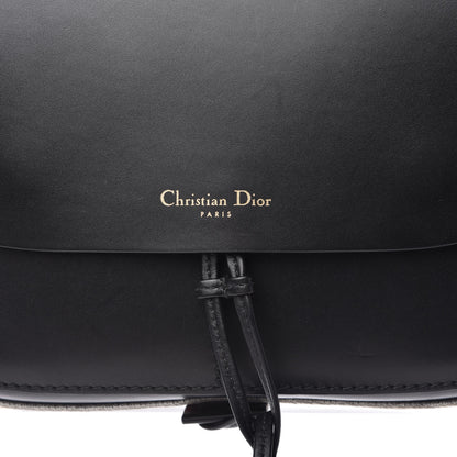 Christian Dior Calfskin Diorodeo Flap Bag Black 9 of 9