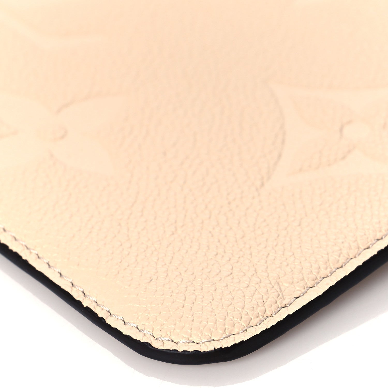 Louis Vuitton Empreinte Monogram Giant Neverfull MM Pochette Cream 8 of 8