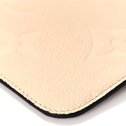 Louis Vuitton Empreinte Monogram Giant Neverfull MM Pochette Cream 8 of 8