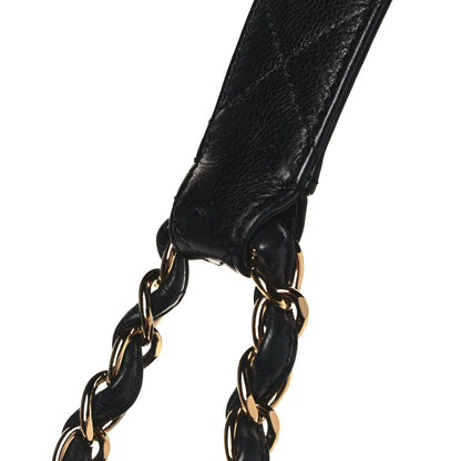 Chanel Calfskin Quilted Large Chain Me Hobo Black 17 of 18