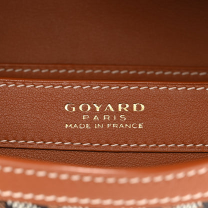 Goyard Goyardine 233 PM Shoulder Bag Black Gold 6 of 11