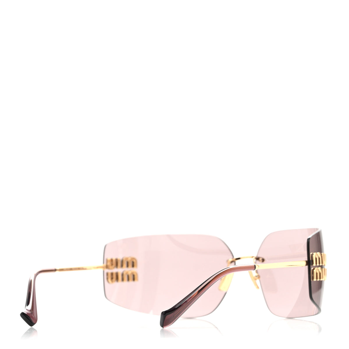 Miu Miu Metal Runway Sunglasses SMU54Y Mauve 4 of 6