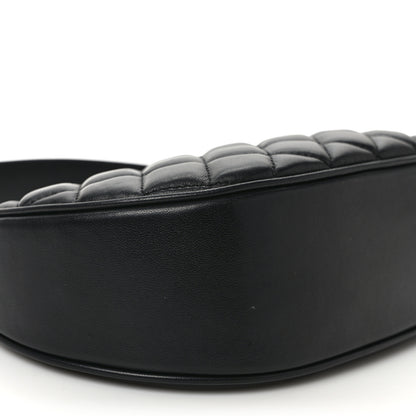 Versace Nappa Quilted Medusa Shoulder Bag Black 7 of 8