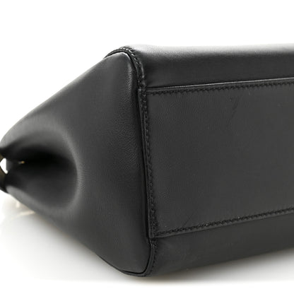 Fendi Nappa Mini Peekaboo Iconic Satchel Black 9 of 11