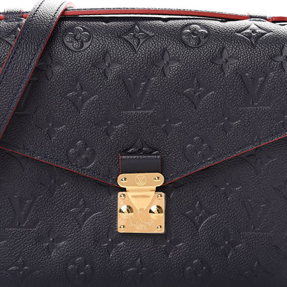 Louis Vuitton Empreinte Pochette Metis Marine Rouge 7 of 9
