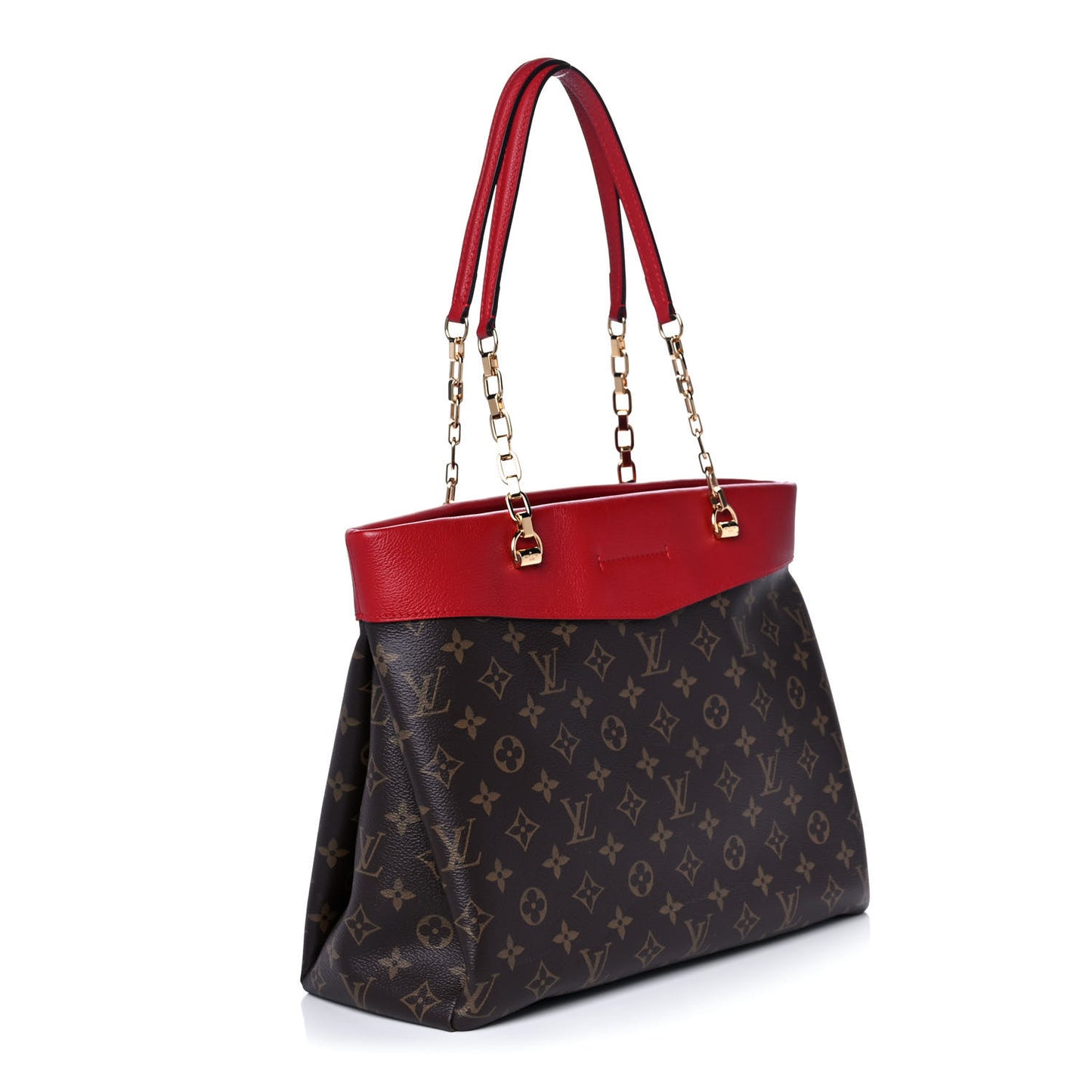 Monogram Pallas Shopper Cherry