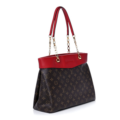 Louis Vuitton Monogram Pallas Shopper Cherry 3 of 9