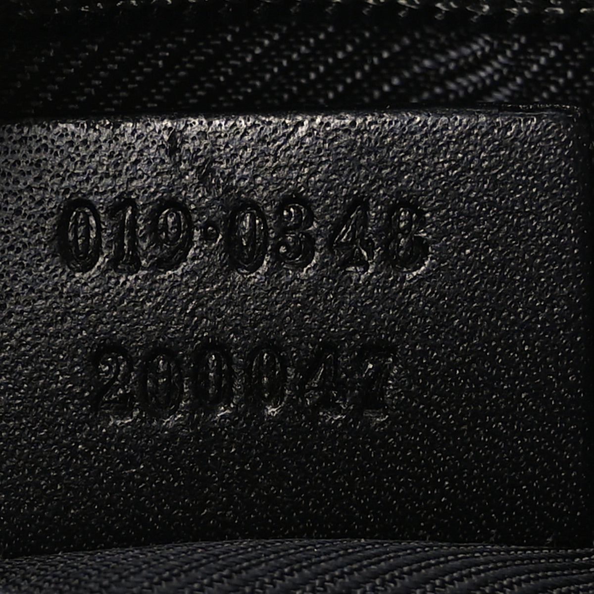 GG Monogram Messenger Crossbody Bag Black Navy