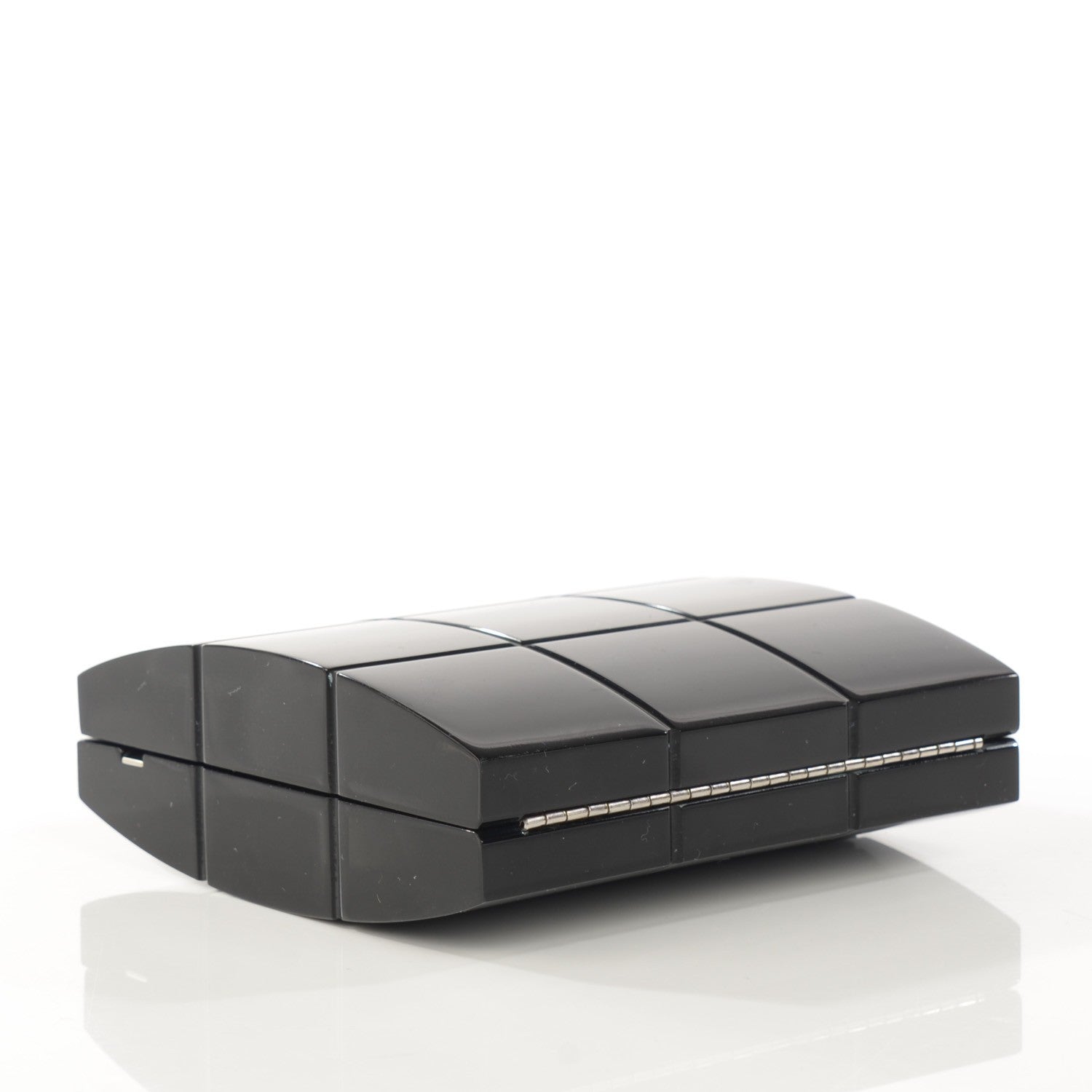 Chanel Lucite Miniaudiere Clutch Black 4 of 9