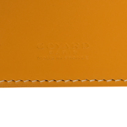 Goyard Goyardine Passport Wallet Yellow 5 of 6