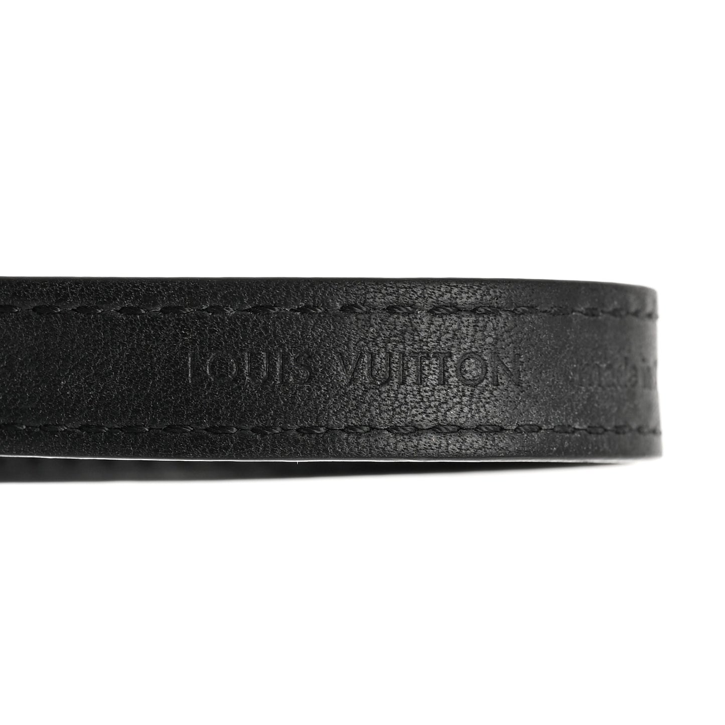 Leather Double Wrap Bracelet Black