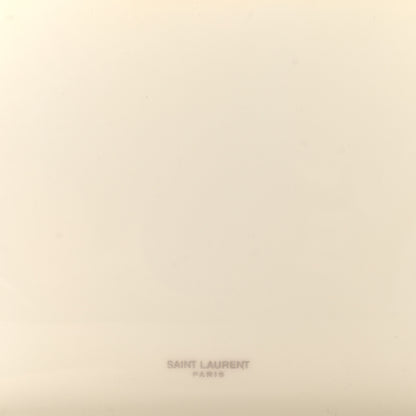 Saint Laurent Vinyl Le-Anne Marie Shoulder Bag White Powder 7 of 10