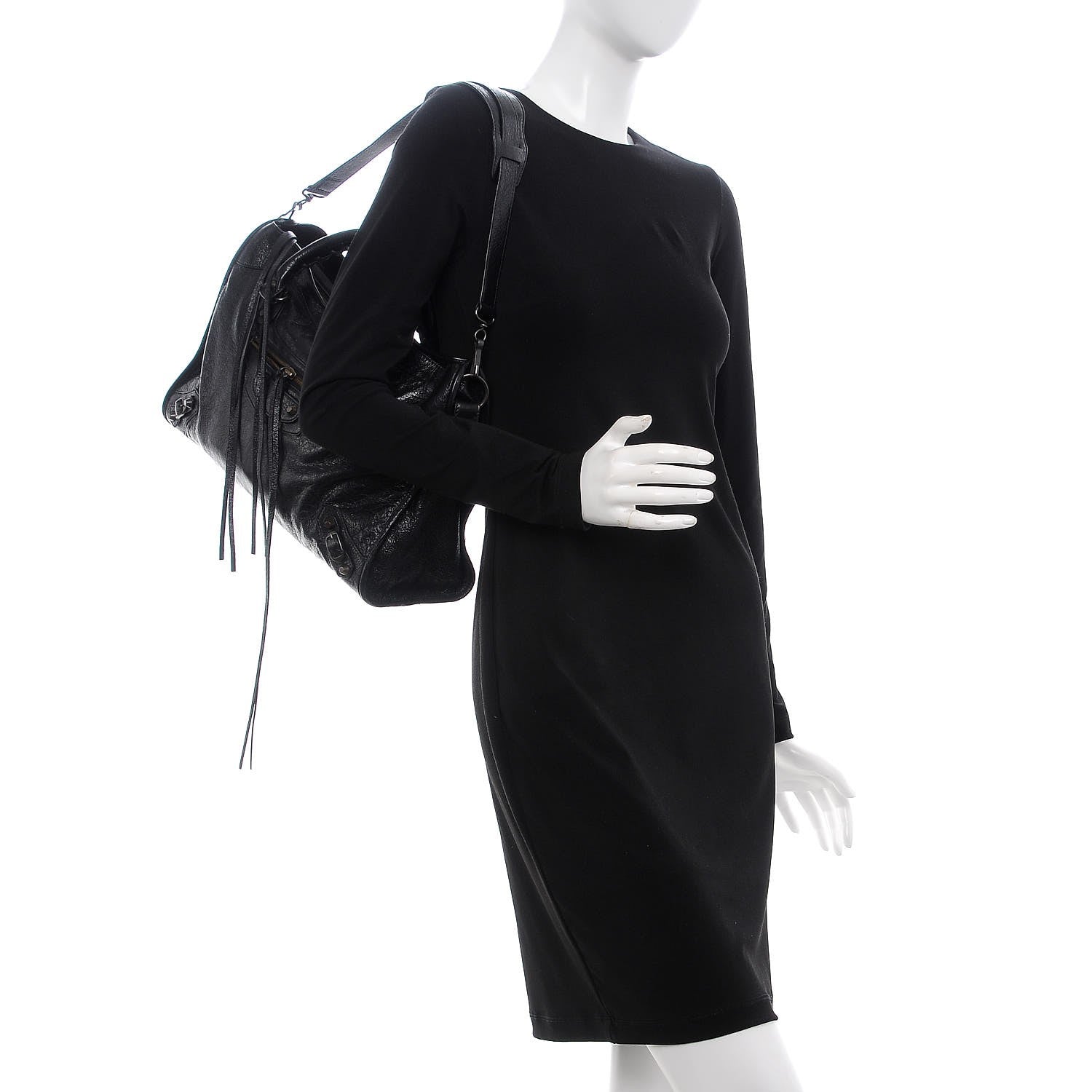 Balenciaga Agneau Classic Hardware City Black 2 of 8