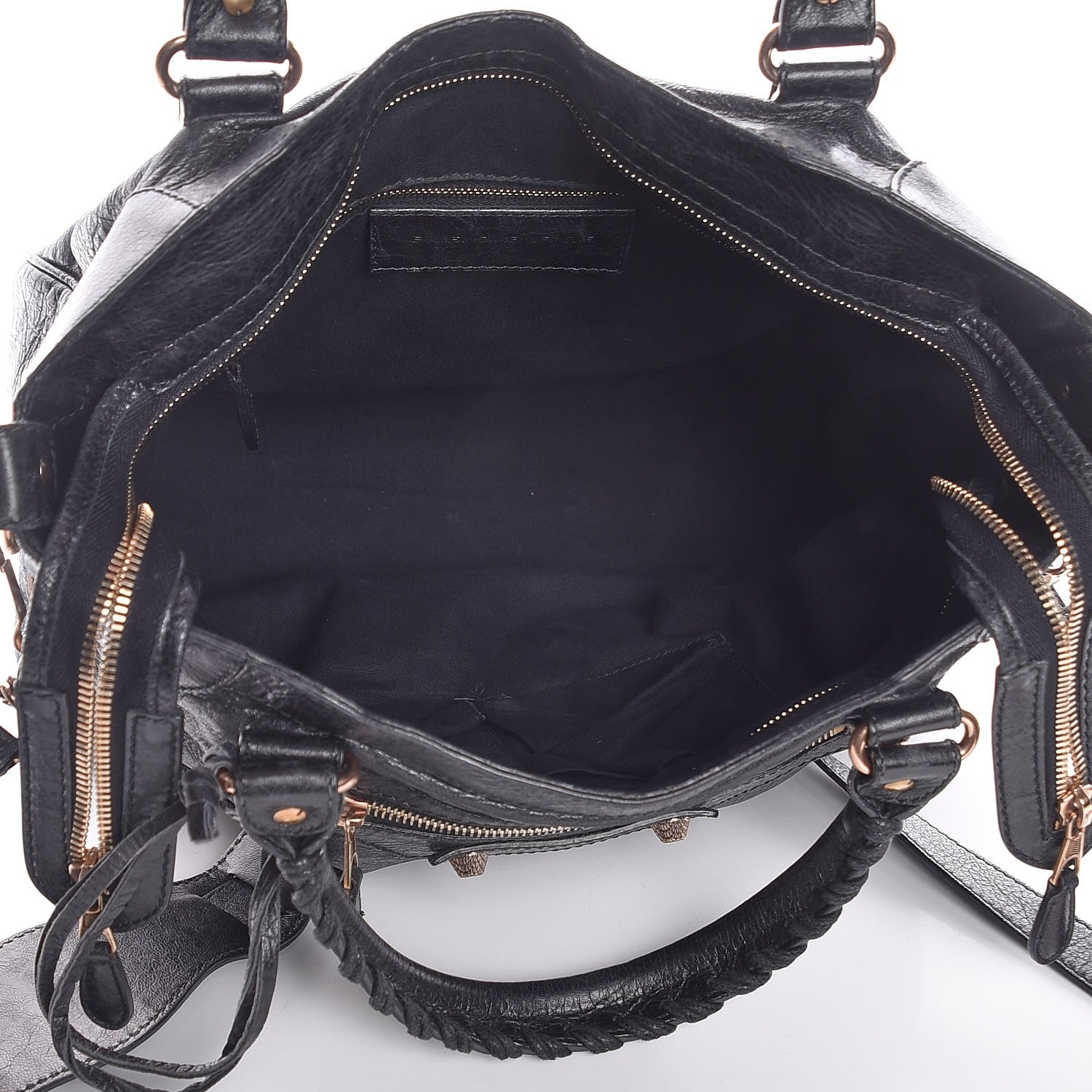 Balenciaga Agneau Giant 12 Rose Gold Hardware Velo Black 5 of 13