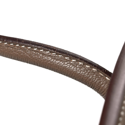 Hermes Chevre De Coromandel HAC Birkin 28 Etoupe 11 of 12