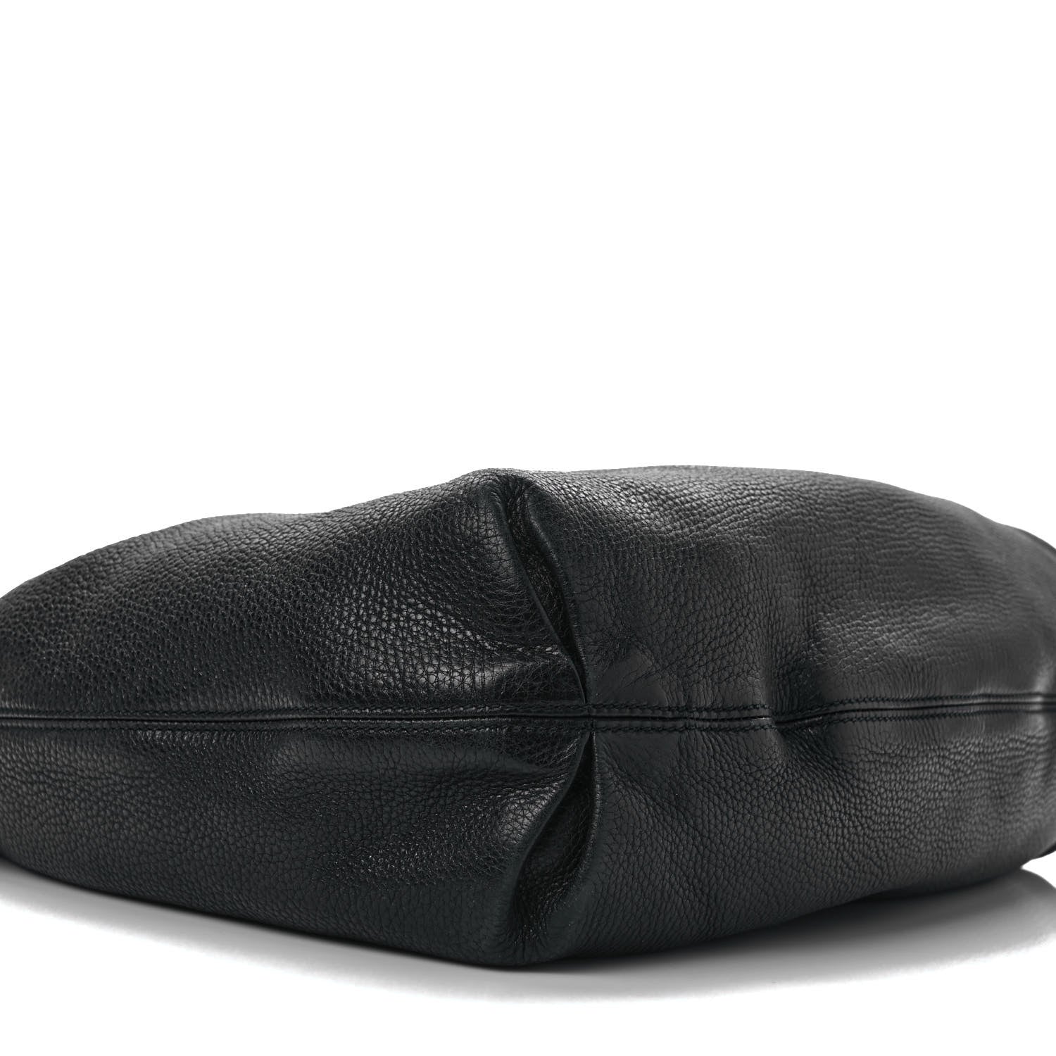 Gucci Pebbled Calfskin Soho Hobo Black 8 of 14