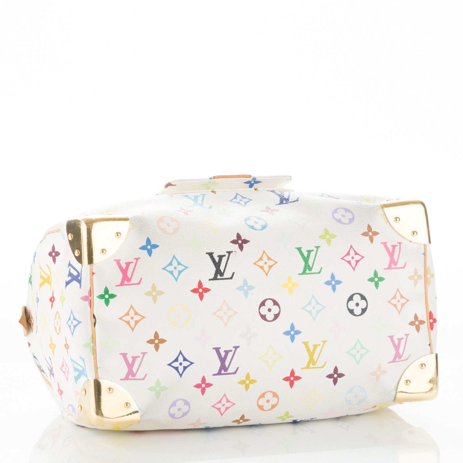 Louis Vuitton Monogram Multicolor Speedy 30 White 4 of 8