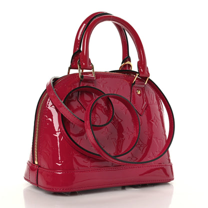 Louis Vuitton Vernis Alma BB Rose Indien 3 of 8