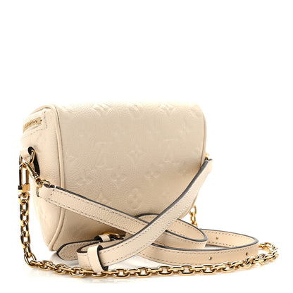 Louis Vuitton Empreinte Mini Bumbag Cream 3 of 11