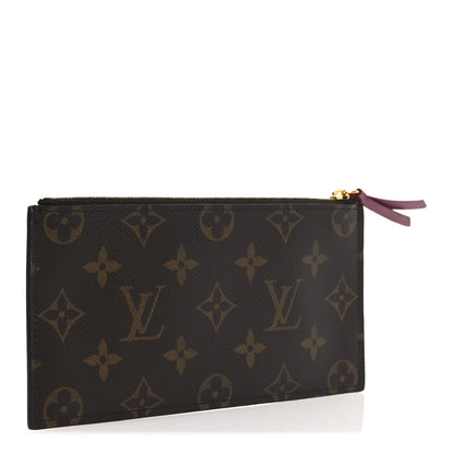 Louis Vuitton Monogram Felicie Chain Wallet Zippered Insert Fuchsia 3 of 6