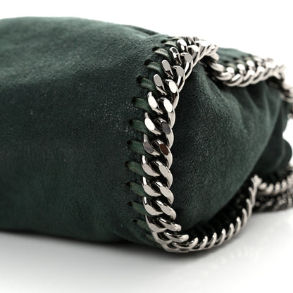 Stella McCartney Shaggy Deer Mini Falabella Fold Over Tote Pine 10 of 10